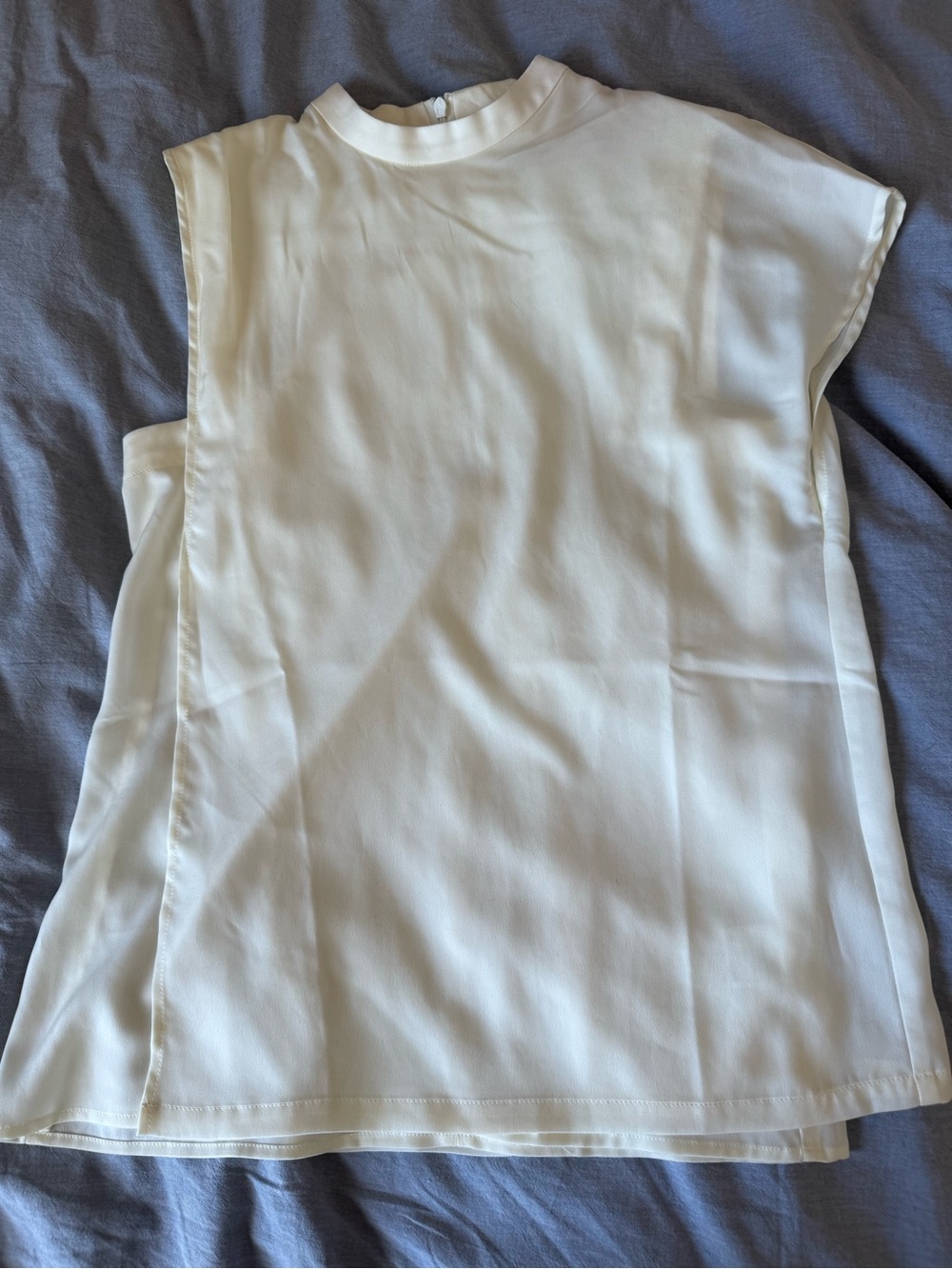 SHADES OF GREY BY MICAH COHEN Cream Sleeveless Top